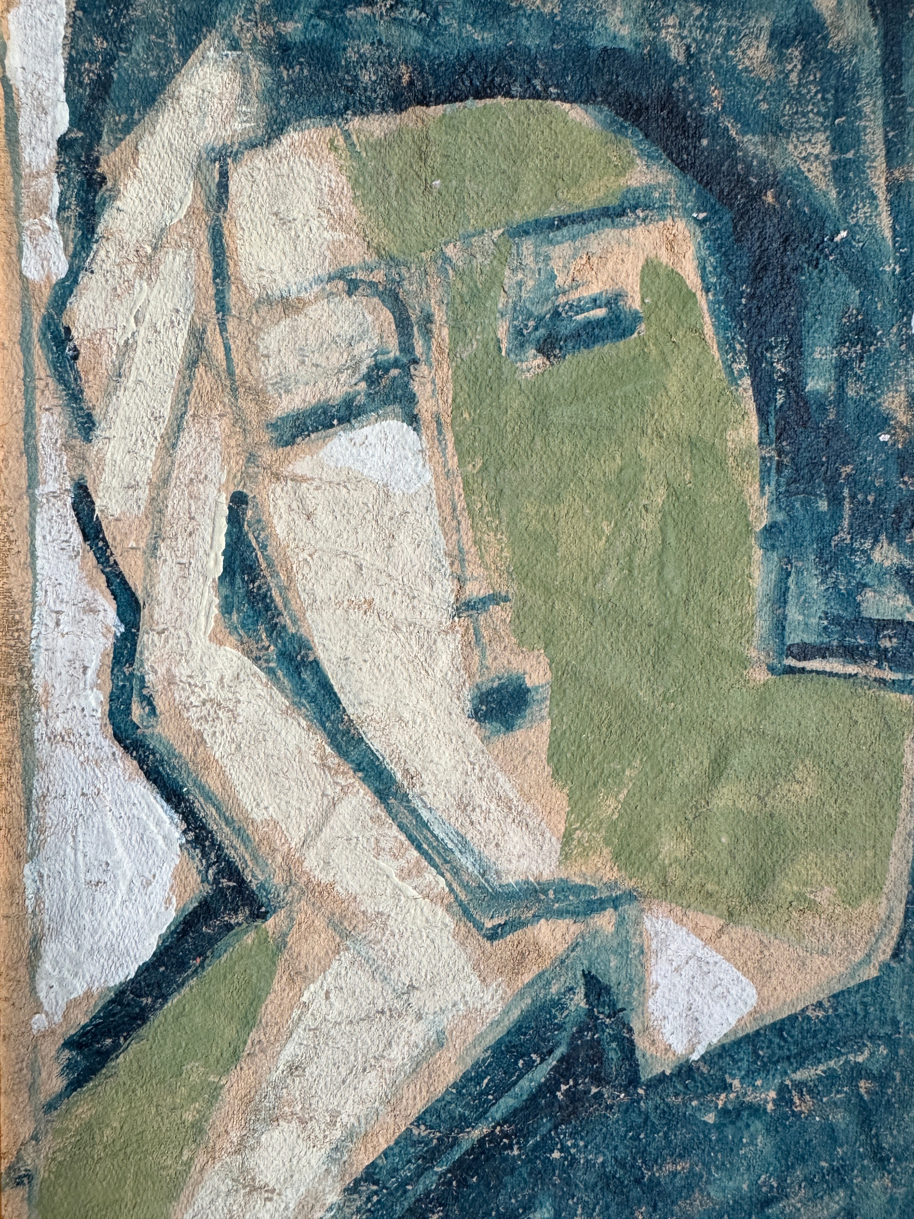 Portrait vintage d'une école d'art italienne
