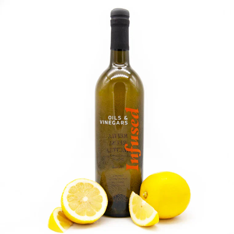 Huile d'olive infusée au citron