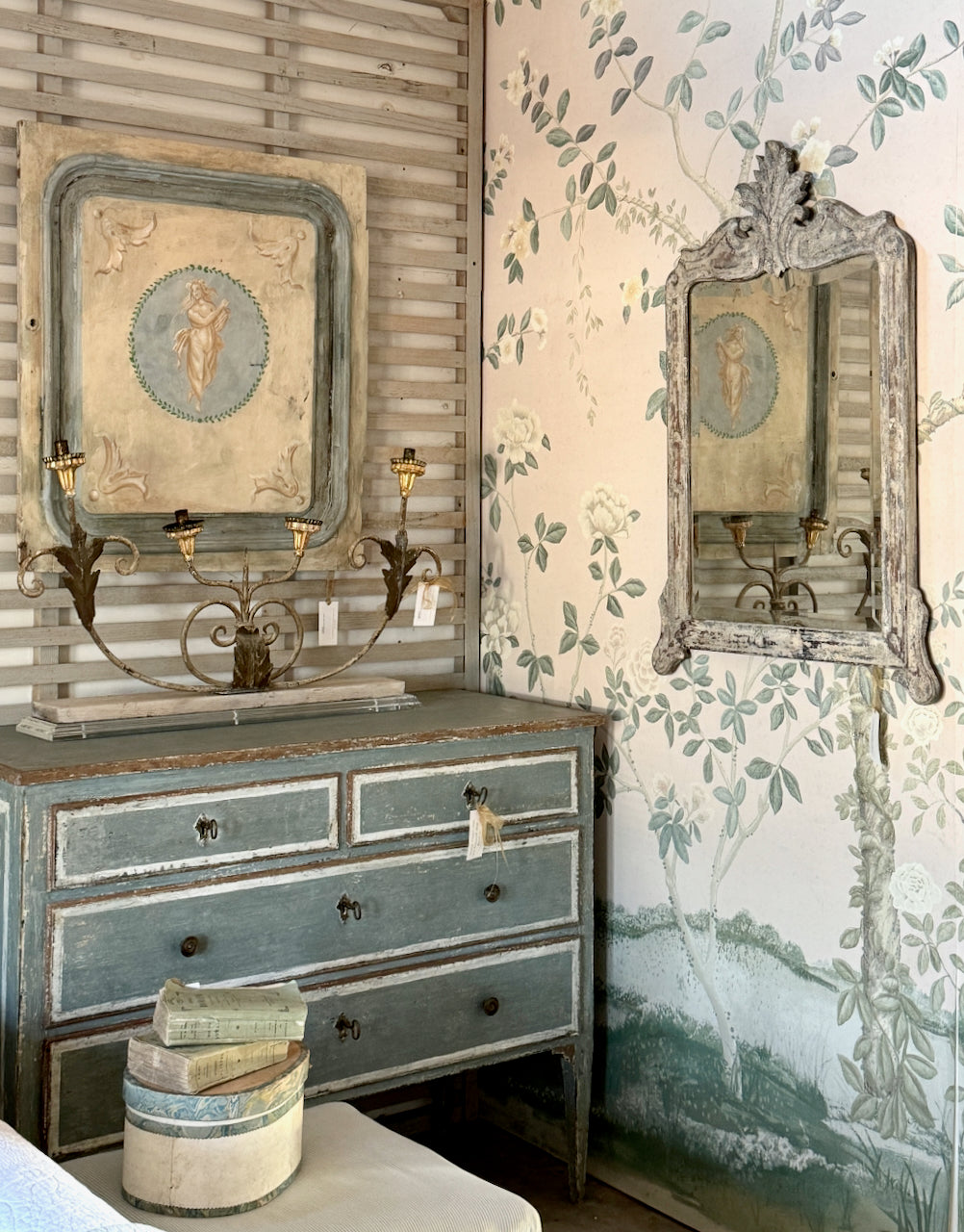 Panneau de boiserie italien