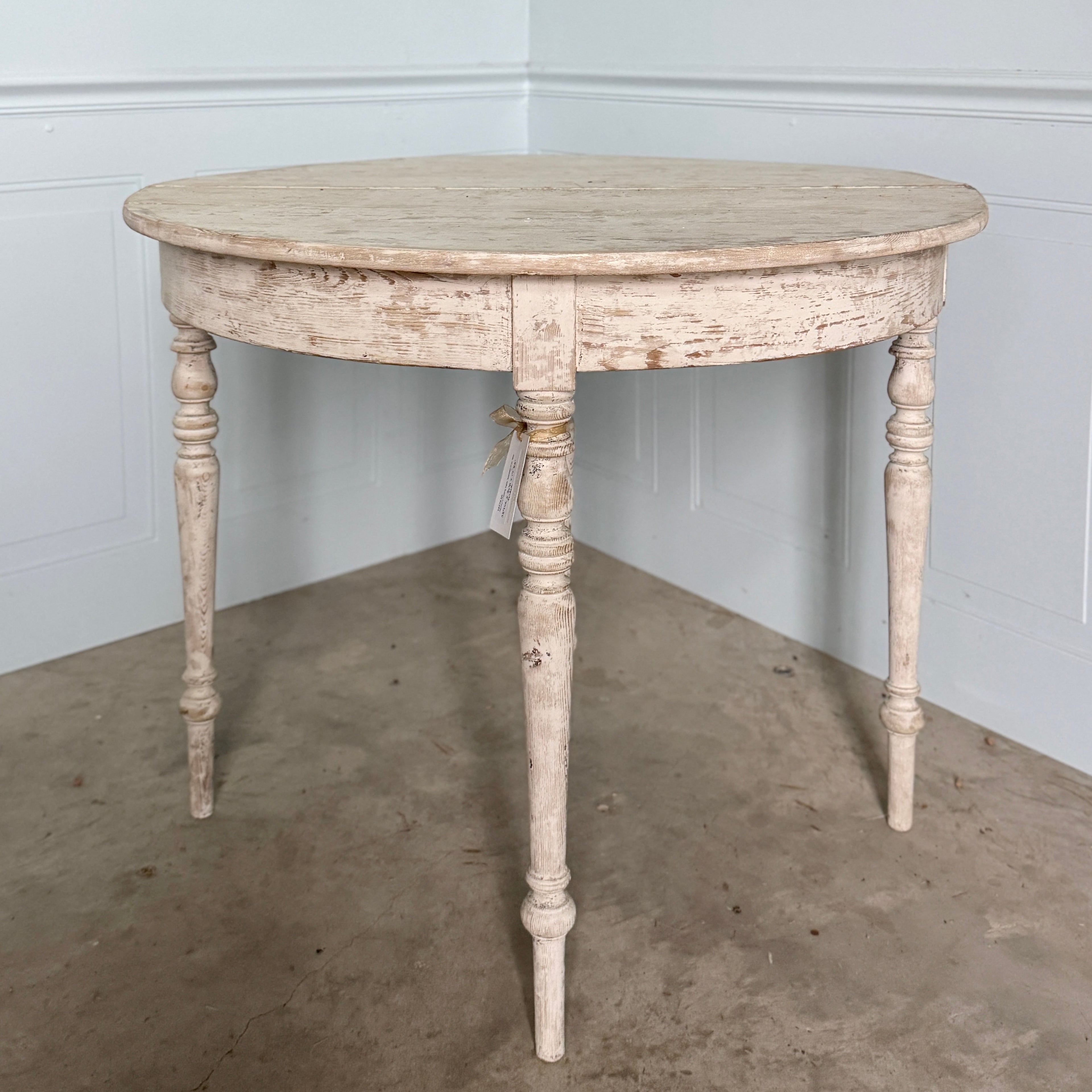 Table à abattants suédoise ancienne, vers 1850