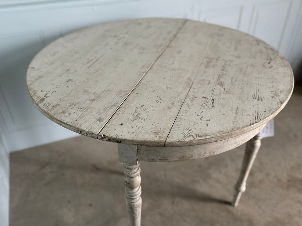 Table à abattants suédoise ancienne, vers 1850