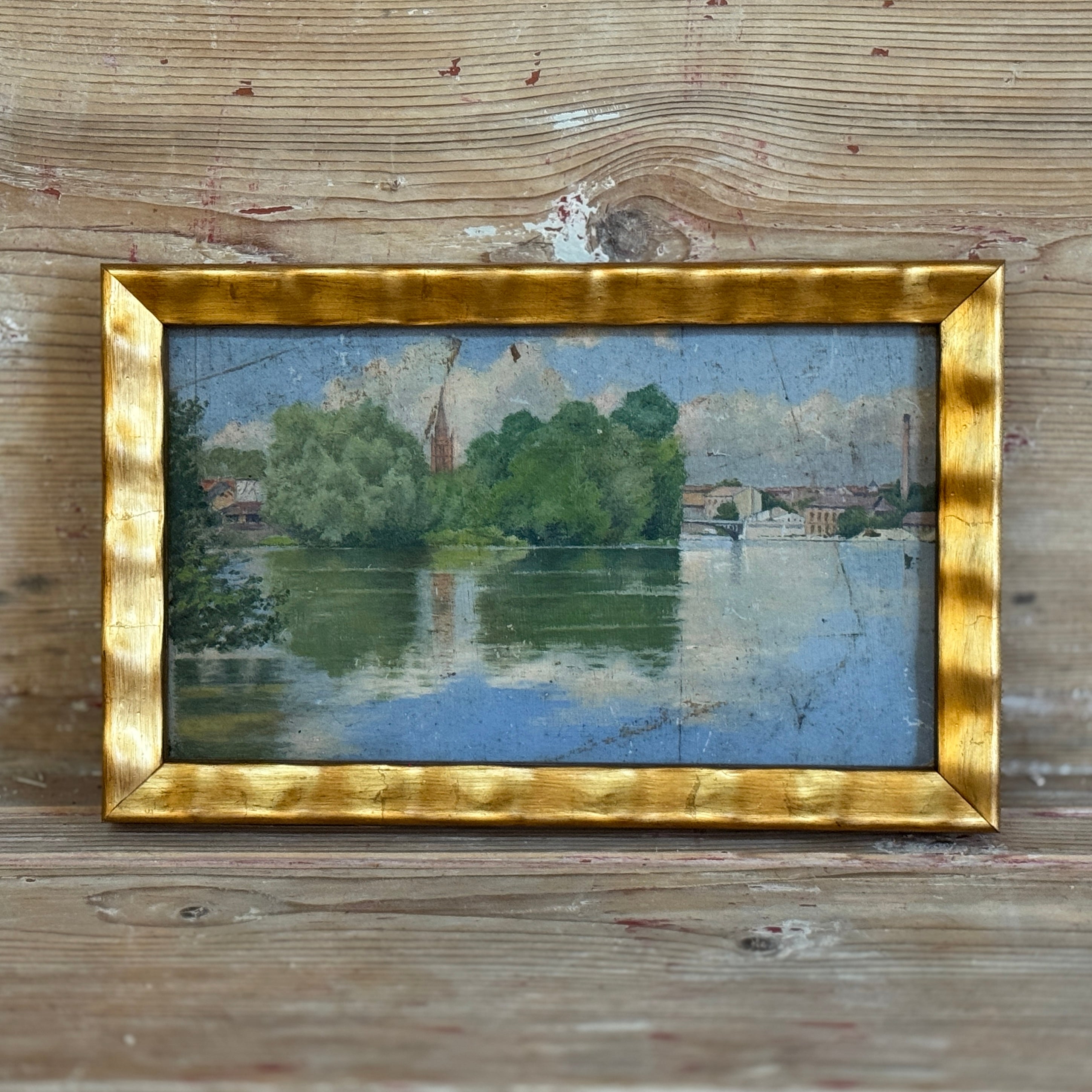Peinture de paysage 6,5H x 10,5L