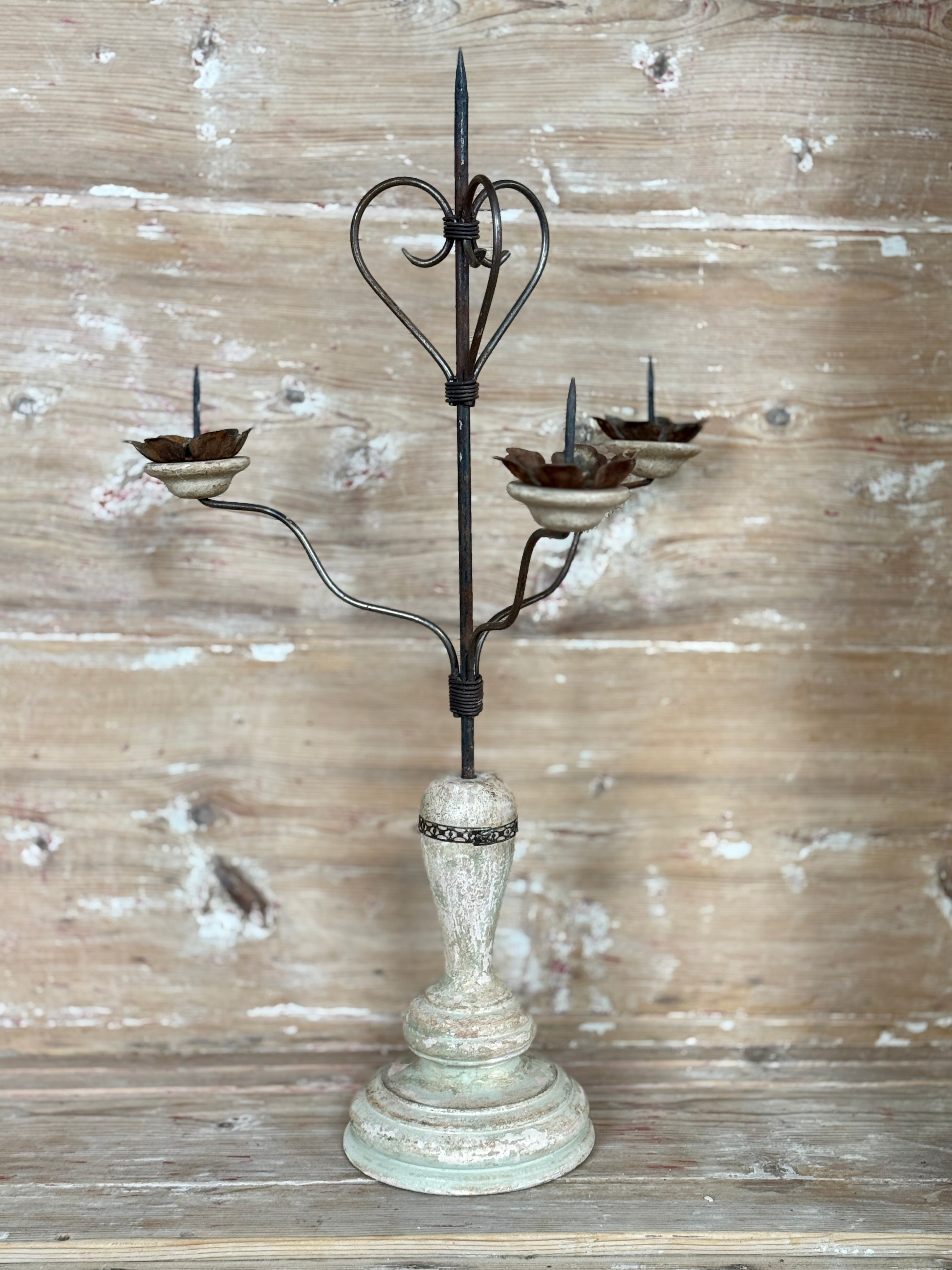 Candélabres italiens antiques (paire)