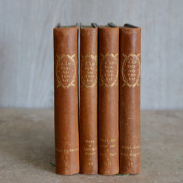 Livre ancien relié en cuir