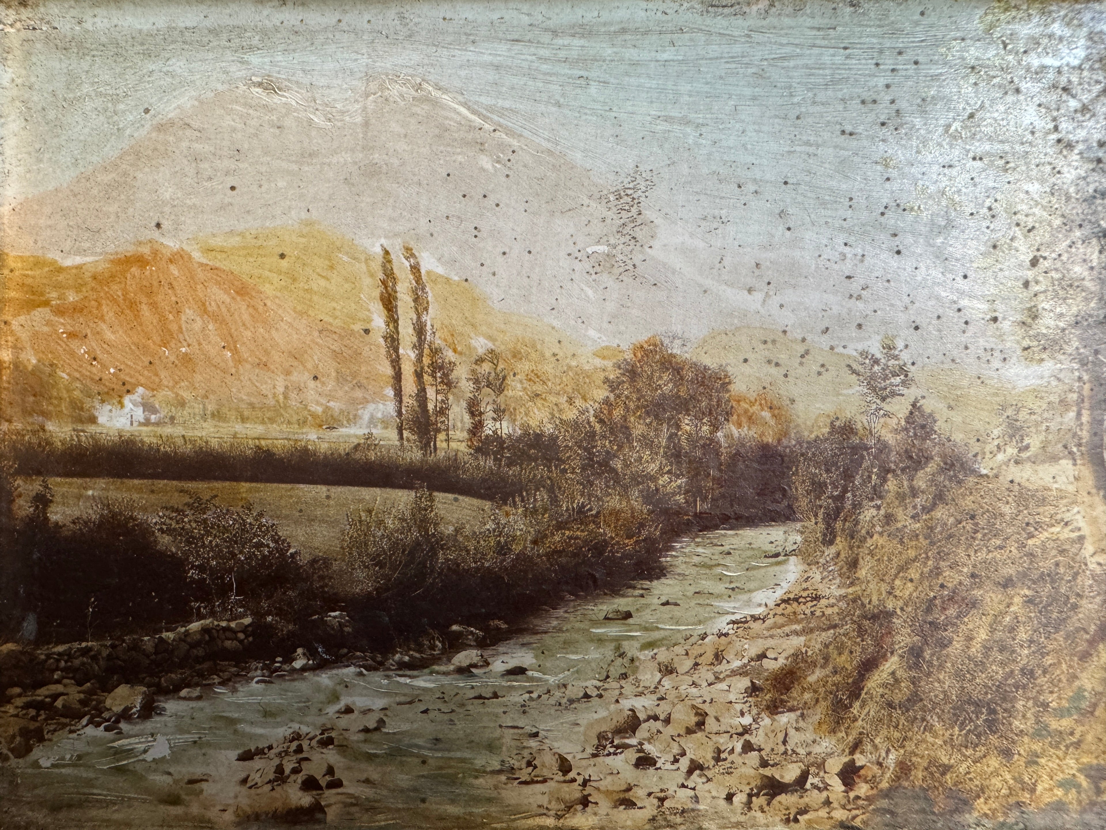 Peinture de paysage 6H x 7,75L
